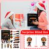 2D Plane+airplane Box +24PC+ Fitness Decoration Advent Christmas Countdown Box Calendar