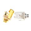 6.35mm Stereo Guitar Jacks 3 Pole 1/4 Inch Input Socket for Electric Guitars High Quality Connector