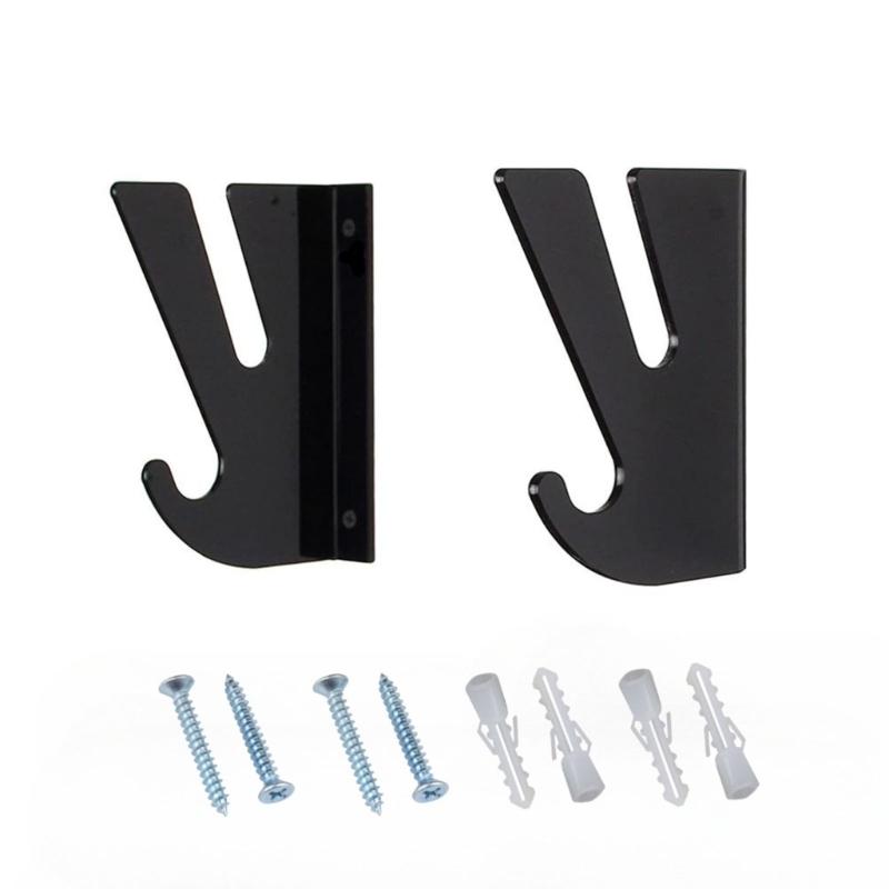 Minimalists Skateboard Organizer Showcase Wall Display Rack Space Saving Hangers 1 чёрный