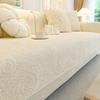 Cotton Sofa Cushion Universal In All Seasons, Pure Cotton  New Non-Slip Seat Cushion, Leather Sofa Cover, Backrest Towel Cover Cloth