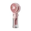Mini Handheld Misting Fan - USB Rechargeable Portable Humidifier, Pocket Cooler with Water Spray for Travel & Outdoor Use