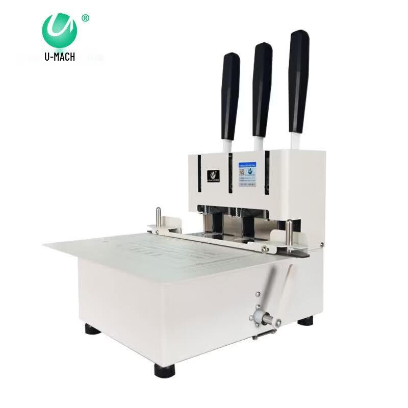 Umas Manual Three-Hole Thread Binding Machine CN plug (adapter included)