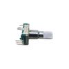 2PCS 360-Degree Pulse Potentiometer EC11 Encoder 30-Bit Range 15 Pulse Code Switch 18MM Handle Length
