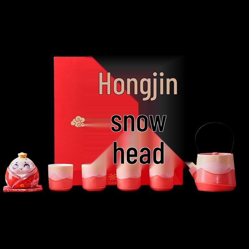 Chating Elegant Kiln Glaze Ceramic Tea Set