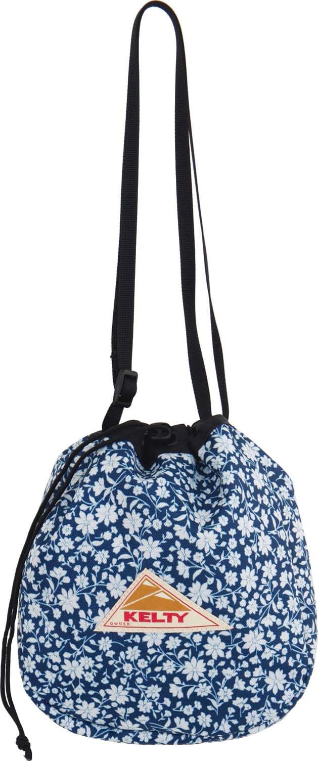 

Shoulder Bag DP KINCHAKU SHOULDER 32592431 Blue Flower [Kelty]