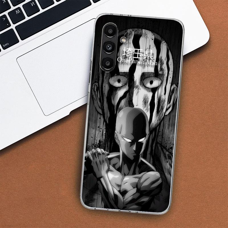 One P-Punch-Man Saitama King Phone Case For Samsung Galaxy A56 A55 A54 A53 A16 A15 A14 A13 A36 A35 A34 A33 A26 A25 A24 A23 A05S