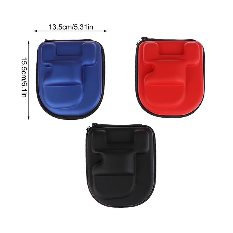 Fishing Reel Bag Protective Case Water Resistant Hard Eva Box Pouch Built-In Anti-Pressure Sponge Baitcasting Wheel Bag