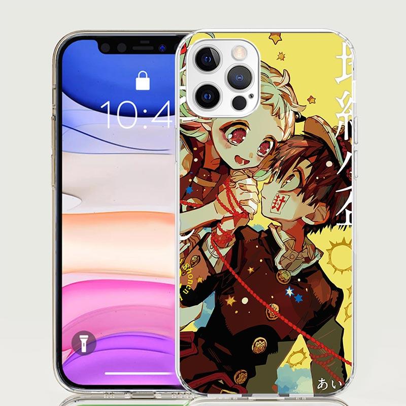 Toilet Bound Hanako Kun Anime Case Phone Cover for Apple iphone 16 15 14 13 12 Mini 11 Pro Max 16E X XS XR 7 Plus 8 + SE 2020 Tr