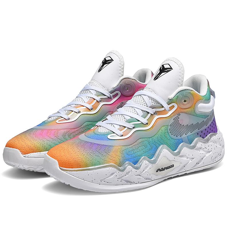 

Новые баскетбольные кроссовки мужские износостойкие амортизирующие с низкой помощью фактический бой студенческий отскок профессиональная спортивная обувь 40