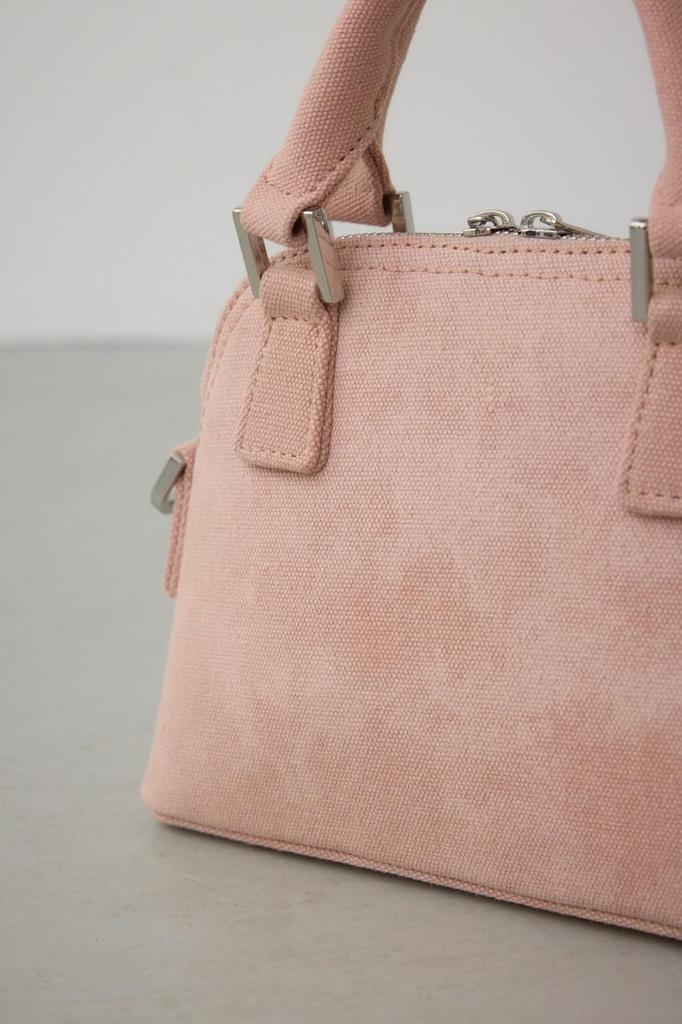 AZUL by moussy Denim Mini Double Zipper Bag, Women's, 250ISC55-064J, Free Size, Pink