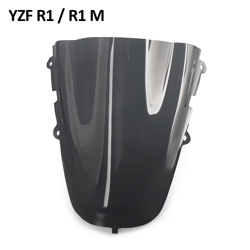 For Yamaha YZF-R1 YZF R1 R1M YZF-R1M 2020-2025 Windscreen Windshield Shielda Double Bubble Wind Deflector Motorcycle Accessories
