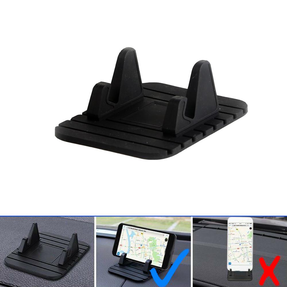 Car Dashboard Non-slip Mat Rubber Mount Holder Pad Cell Phone Stand Accessories Universal Holder For Interior Parts Access