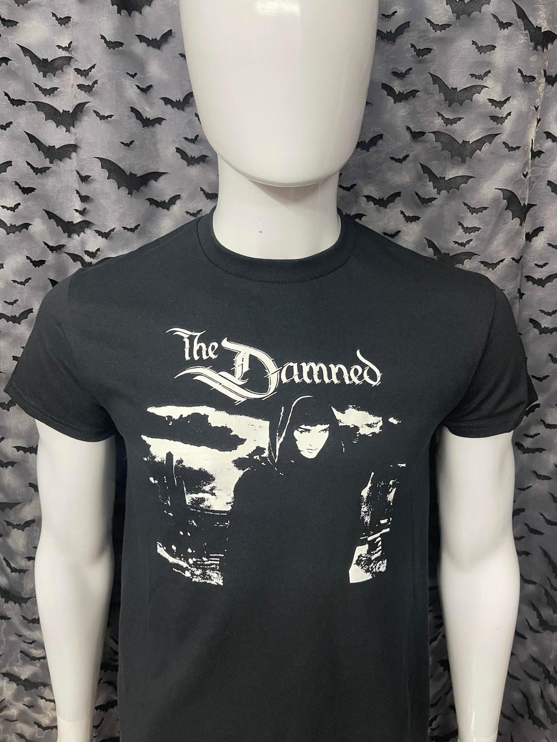 

Футболка The Damned гот панк-рок, Унисекс 2XL