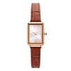 RORIOS Women's Watch with Mother-of-Pearl Bracelet - Cute Quartz Analog Watch, Water Resistant, Genuine Leather Band, Casual, Perfect for Christmas, B