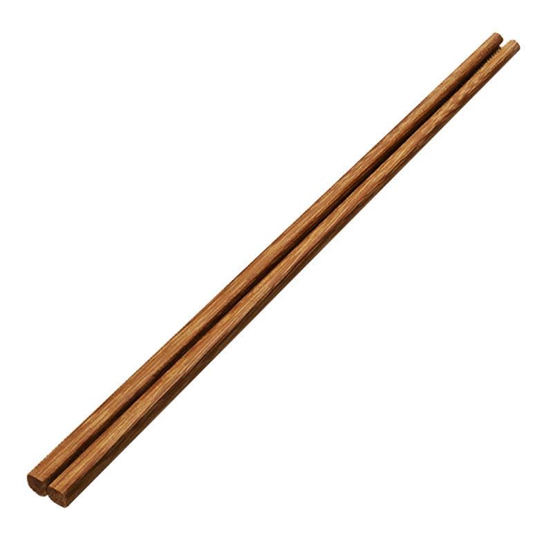 Natural Log Unpainted and Waxless Solid Wood Chopsticks Hotel Red Sandalwood Chicken Wing Wood Chopsticks