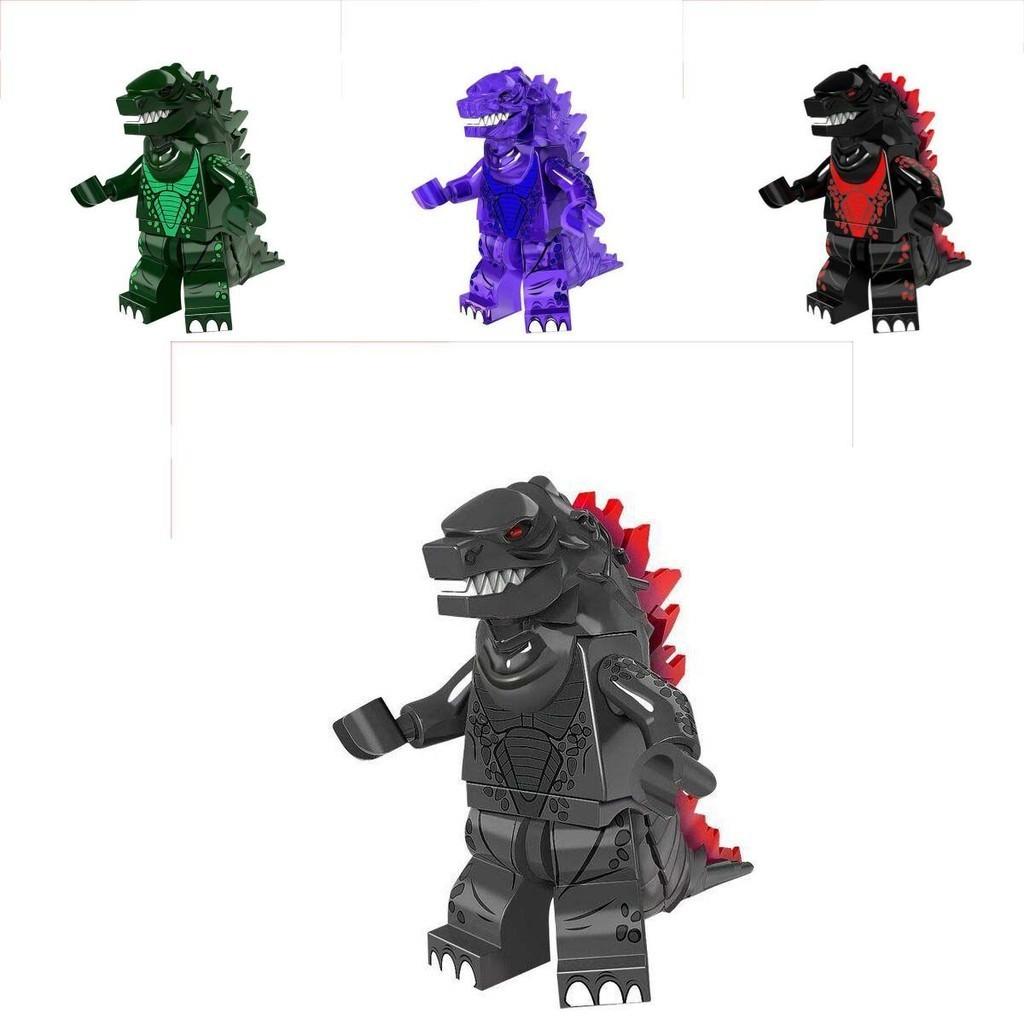 Godzilla Building Block Minifigures Creative And Imaginative Action Figure Toys For Kids