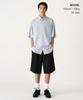 MUSINSA STANDARD Relaxed Micro Seersucker Short Sleeve Shirt [Sky Blue]