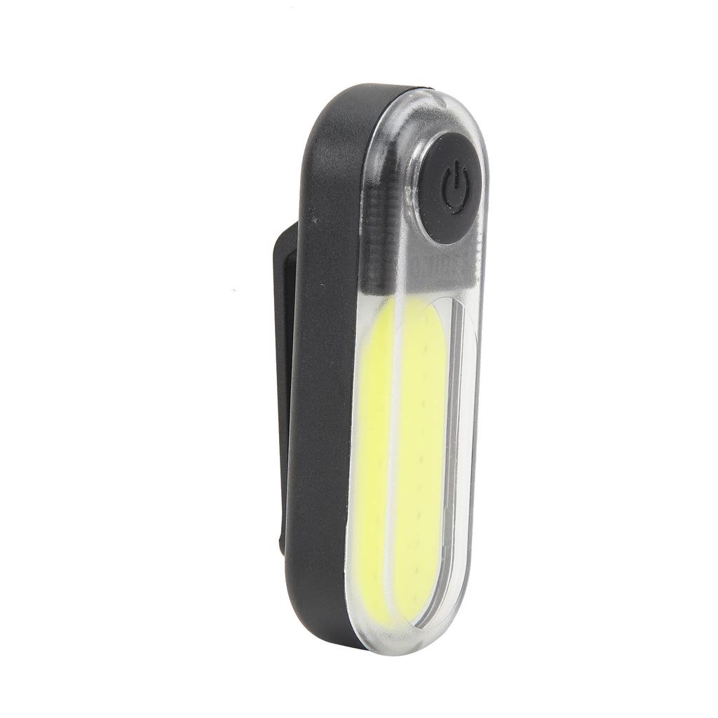 Clip On Flashlight Running Light Waterproof Safety Lights USB Rechargeable Warning Light COB 5 Gear Lights for Camping Hiking