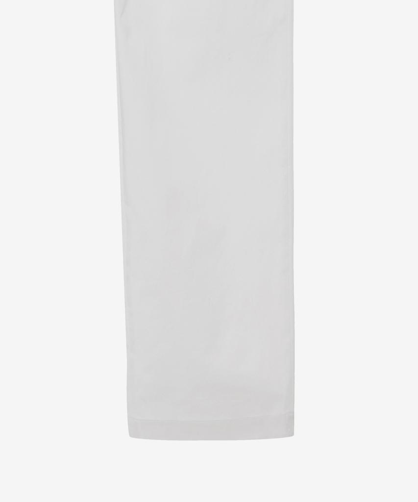 MINDBRIDGE Loose Tapered White Elastic Pants