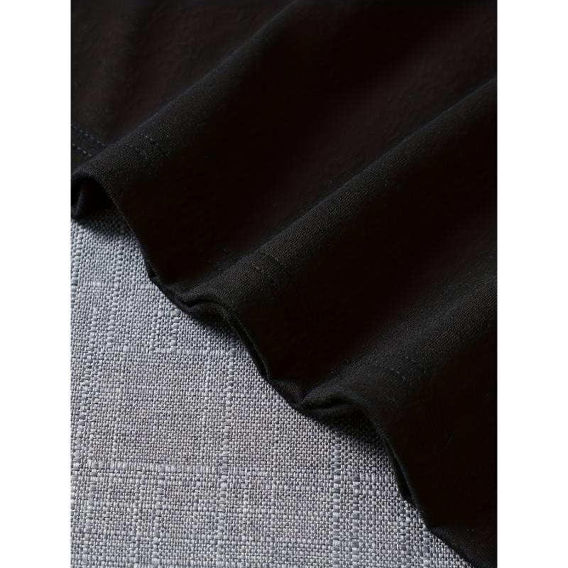 Polyester Short Sleeve and Shorts Set Moisture Wicking Quick Dry Lightweight Summer Gym Workout Outfit