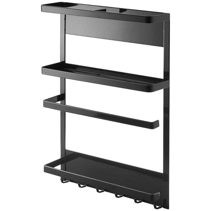 Yamazaki Magnetic Refrigerator Side Rack - Tower 2745 - Black