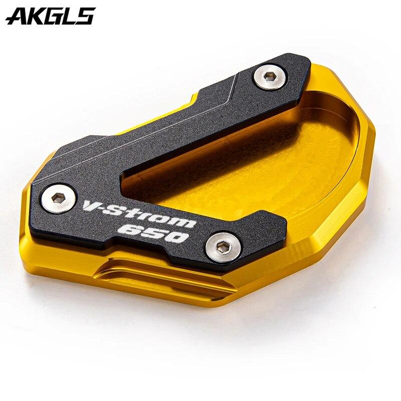 

Для SUZUKI VSTROM 650 DL650 V-STROM 650/XT V STROM Боковой кронштейн с увеличенной опорной пластиной и крышкой воздушного клапана шины Аксессуары