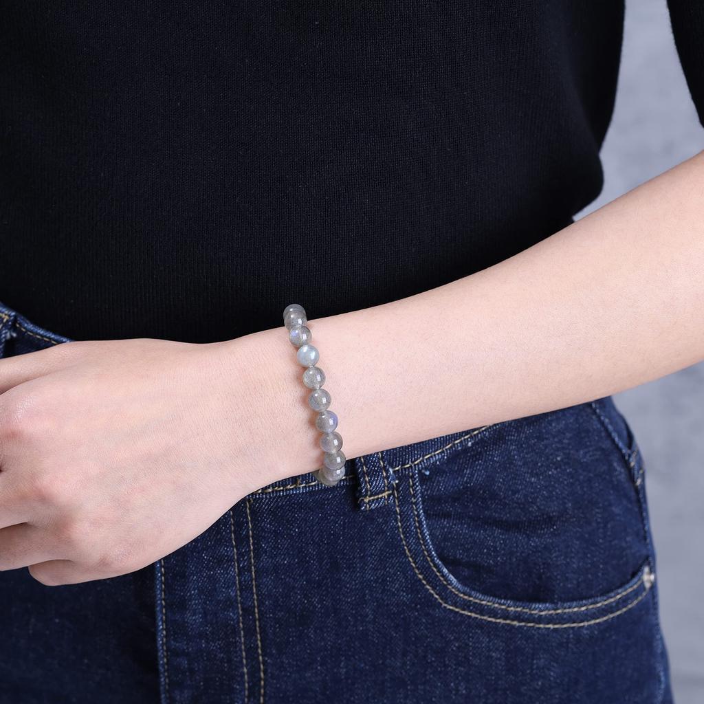 Labradorite Lucky Charm Power Stone Bracelet [COAI]