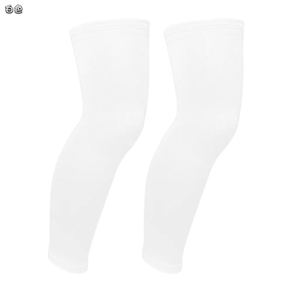 1 Paio di Maniche per Gambe per Bambini: Supporto a Compressione Lungo per Corsa, Escursionismo, Ciclismo, Viaggio, Pallacanestro e Calcio