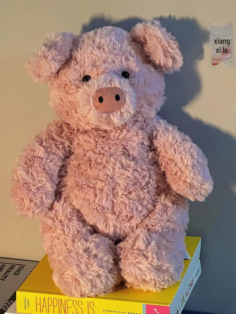 Barnaby's Pink Pig Plush Toy - Comfort Doll Pillow Gift for Girls