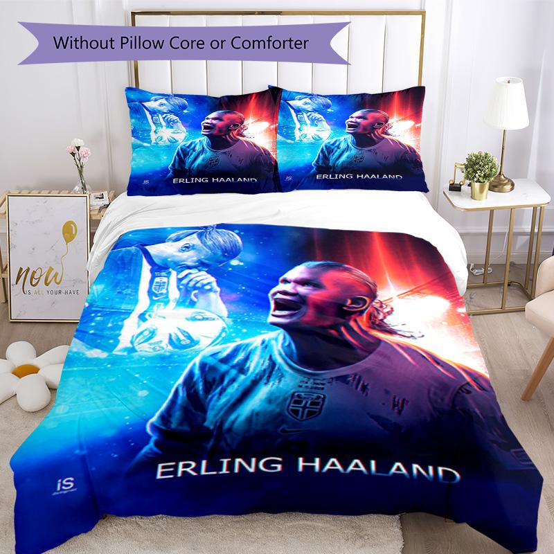 Haaland Quilt Cover Set Design For Living Room Soft Fabric Perfect Gift For Friends Family