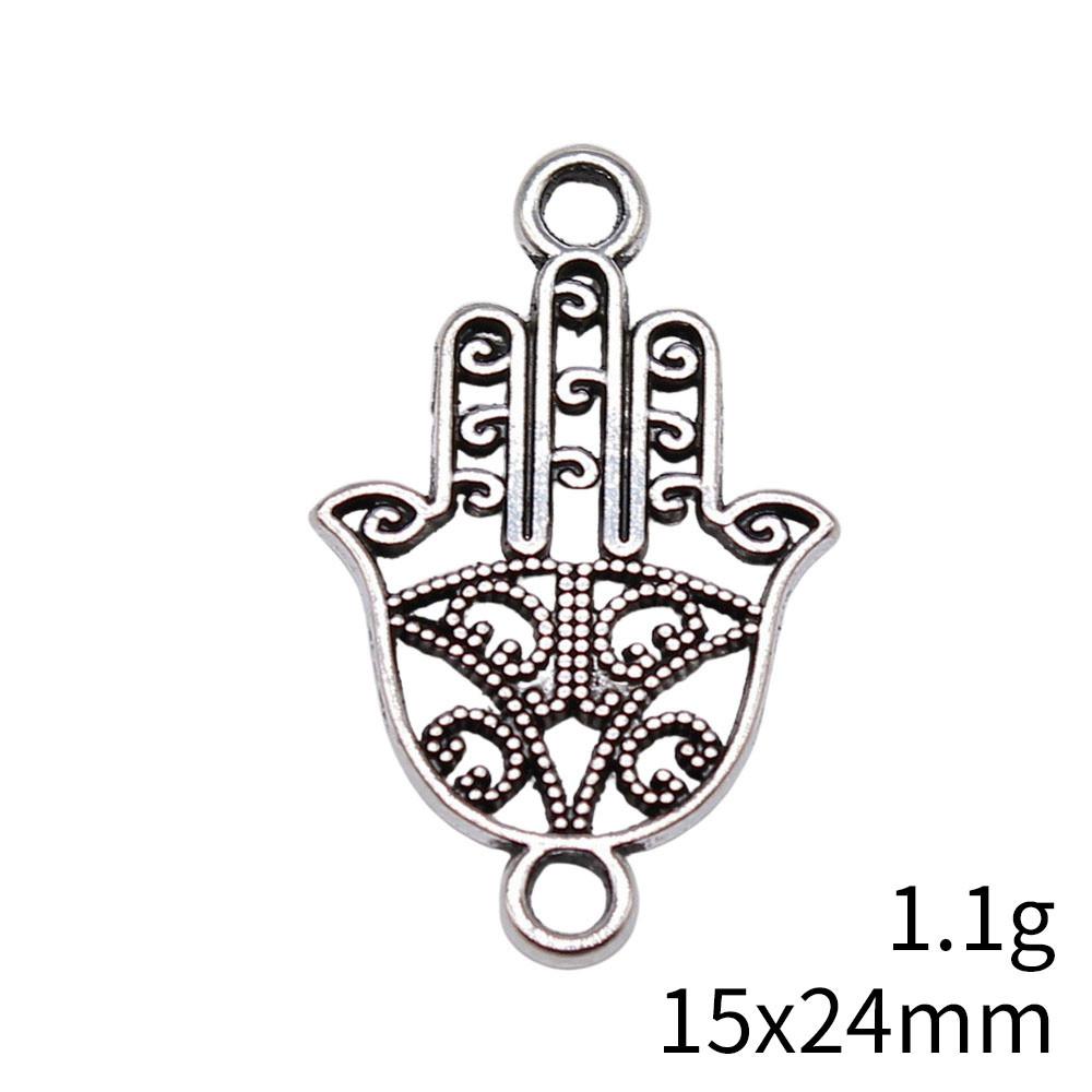 NewArrivals Charms For Necklace Hamsa Hand Talisman Amulet Charms Pendant Biz Phone Pendant