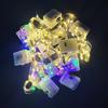 0.7M 14 Lights LED String Button Battery Box Small Colored Light Flashing Lights String Lights Holiday Decorative Lights