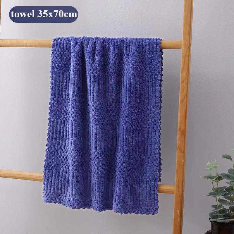 Coral Fleece Absorbent Hair Swimming Face Hand Bath Towel Sets Microfibre Towels Bathroom Towels Microfiber Towel Set Bath Towel