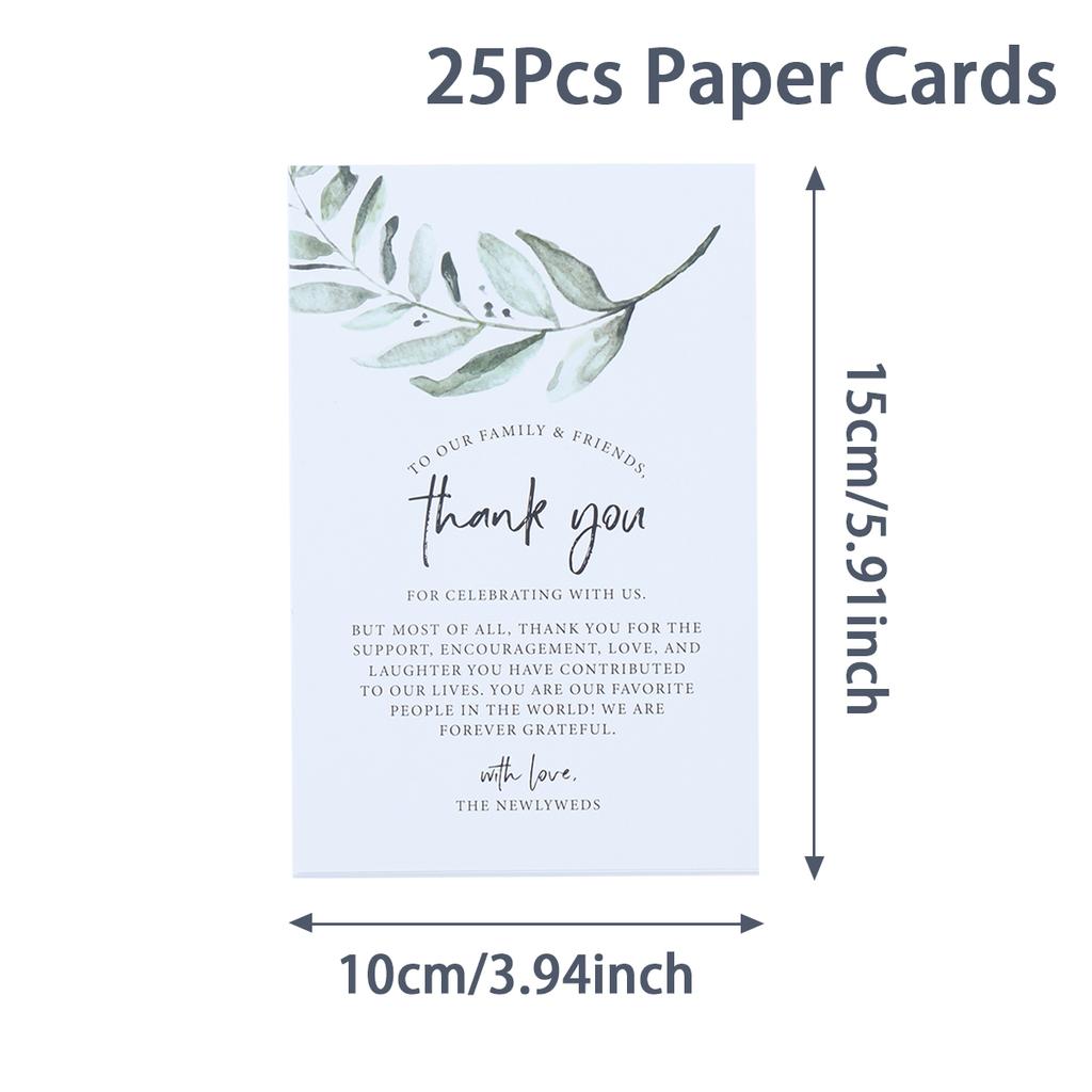25pcs Thank You Cards With Flower Design For Small Business Exquisite Appreciation Card Gift Wedding Party Decoration Cards