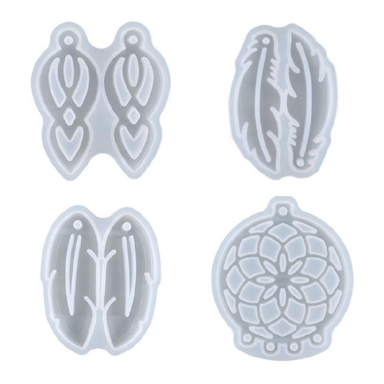 Super Glossy Resin Dreamcatcher Mold Silicone Mould for Craft Keychain Epoxy