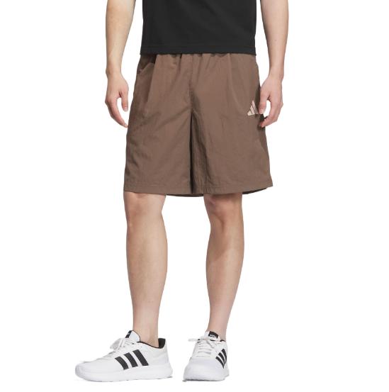 Adidas GFX Casual Shorts Men's Stratum Dark Earthy Brown KF0135