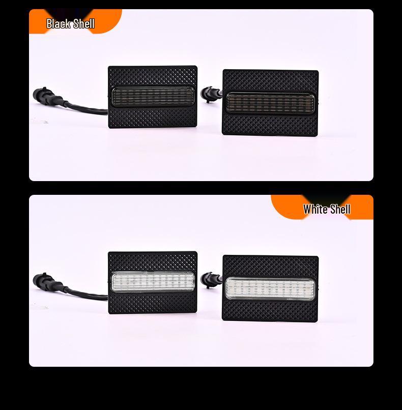 LED Daytime Running Lights for 25 Toyota 4Runner Models - TRD SR5 Grille, Small Yellow