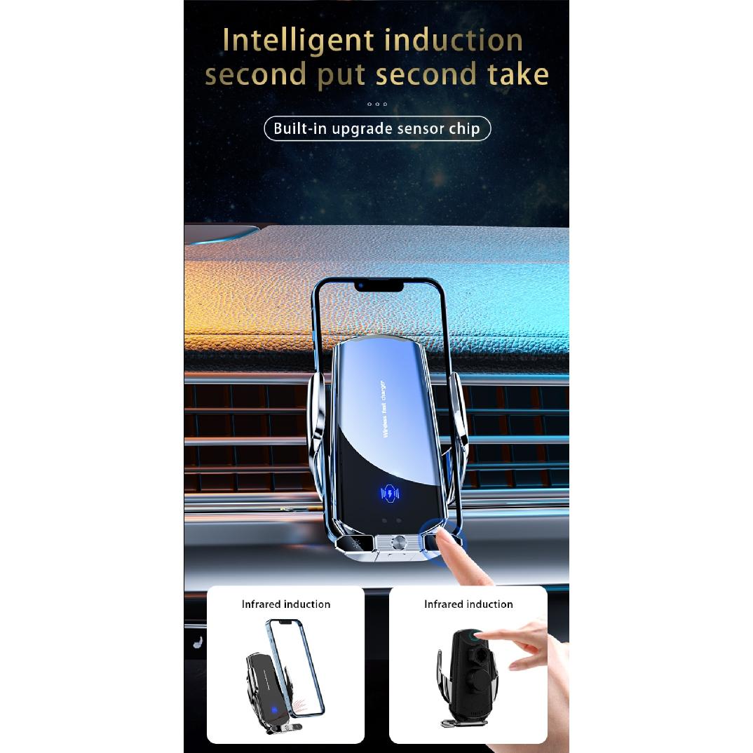 Быстрое автомобильное беспроводное зарядное устройство 300 Вт для Samsung Galaxy Note 20 — фото 17