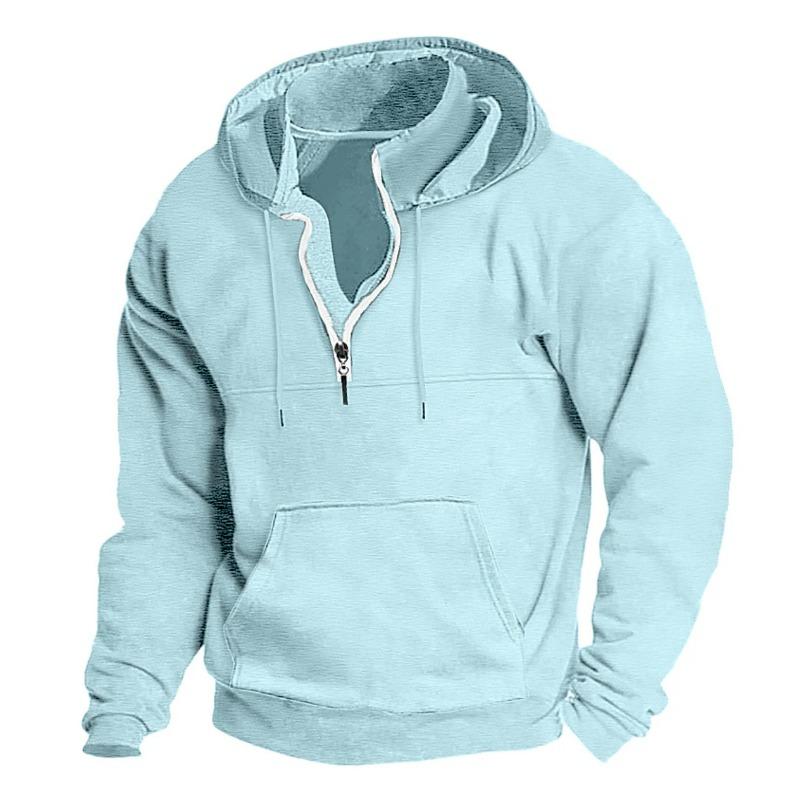 Herbst Winter Kapuzenpullover dicke lässige Jacke Männer können bedruckten lockeren Kapuzenpullover hinzufügen Hoodies & Sweatshirts (Herren)