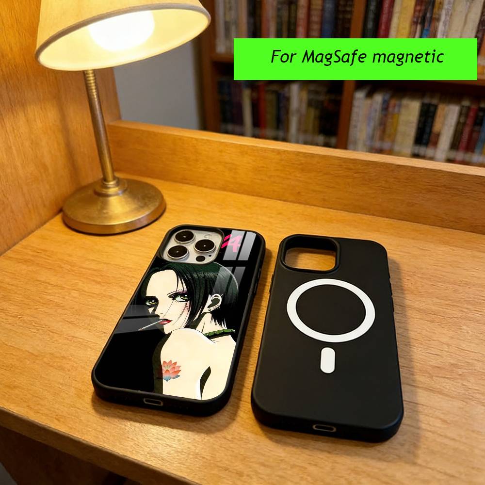 Anime N-Nana Osaki Phone Case For iPhone17,16,15,14,13,12,11 Plus,Pro Magnetic For Magsafe Wireless Charging