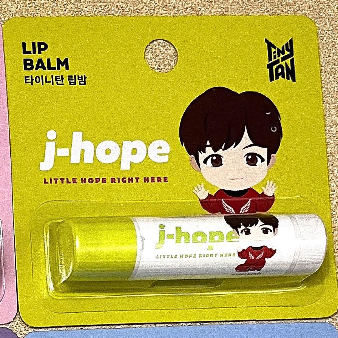 [Б/У] BTS TinyTAN Бальзам для губ J-HOPE Бальзам для губ Корейский эксклюзив