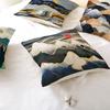 Home Decoration Supplies Landscape Painting Polyester Pillow Cover Home Geometric Abstract Sofa Cushion Cover