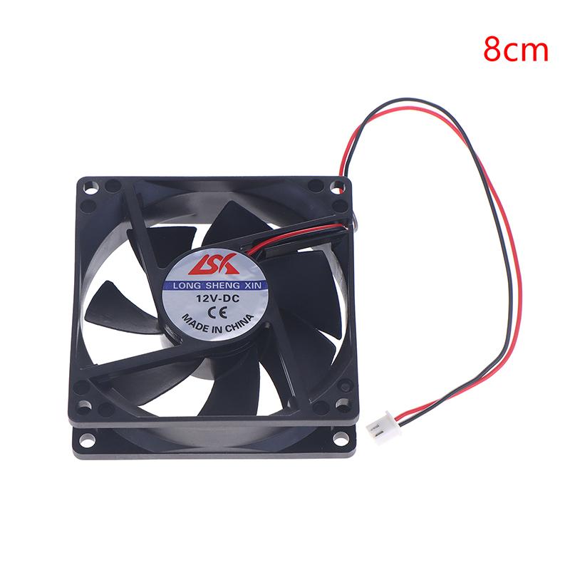 5V/12V/24V Cooling Turbo Fan Brushless 3D Printer Parts 2Pin For Extruder Dc Cooler Blower Part Black Plastic Fans
