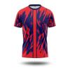 Sommer Fußball Sport T-Shirt, Herren Street 3D bedrucktes gestreiftes Mode T-Shirt, 2025 Neues Herren Mode lockeres T-Shirt