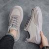 Autumn new men's casual sports shoes low-top lace-up fashionable versatile thick-soled heightening men's shoes trendy shoes men