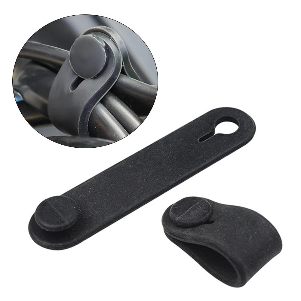 5 buc. Coliere universale de 5 cm pentru motocicletă pentru fixarea colierelor de cablu, cablaj, benzi de cauciuc, accesorii pentru vehicule electrice moto