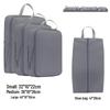 Multi-functional Waterproof Storage Bag Set for Clothes & Shoes - Compression & Space-saving for Business Trips
