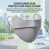 Ice Silk Sun Protections Mask For Women UV Protections Full Face-Cover With Eye Corner Guard Breathable Design