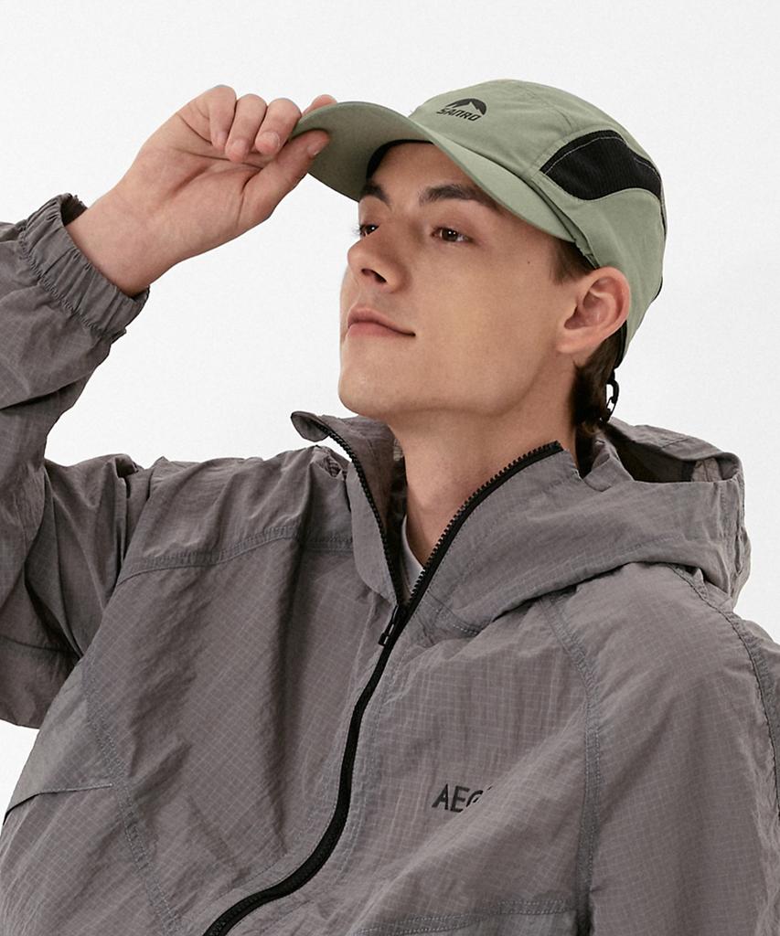 Sanlo [Unisex] Sunshade Nylon Ball Cap - Khaki