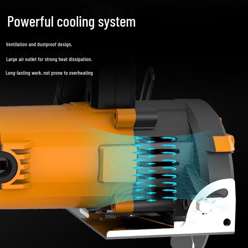Hanweishi Electric Handheld Cutting & Grooving Machine CN plug (adapter included)